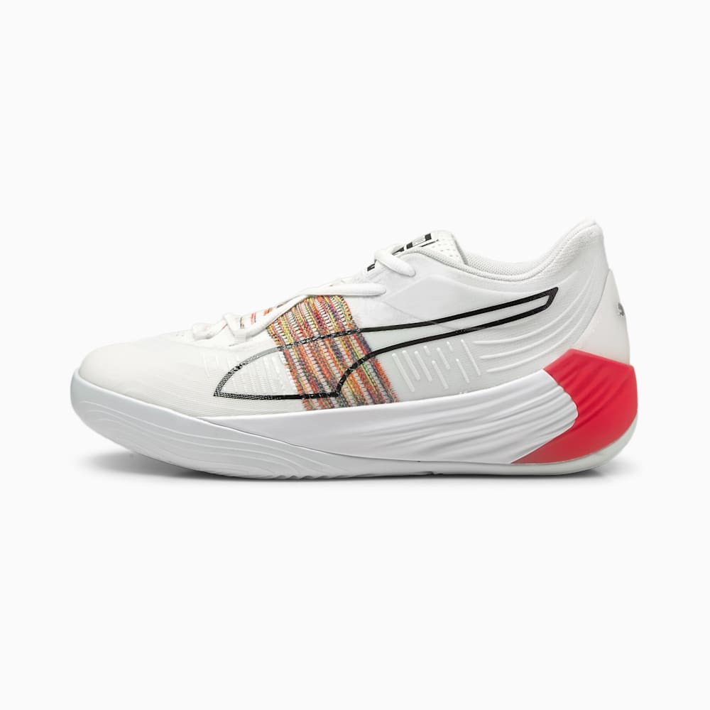 Puma Fusion Nitro Spectra Womens Basketball Shoes White/Orange South Africa 2071569-RB