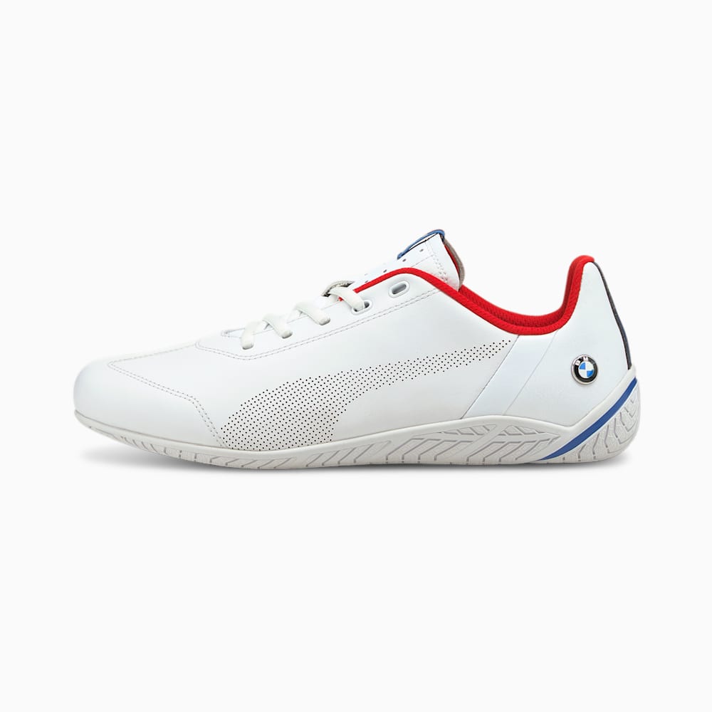 Puma BMW M Motorsport Ridge Cat Womens Motorsport Shoes White/Red South Africa 8239504-TV