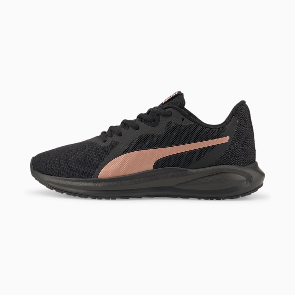 Puma Twitch Runner Mens Running Shoes Black/Rose Gold South Africa 8419035-VG