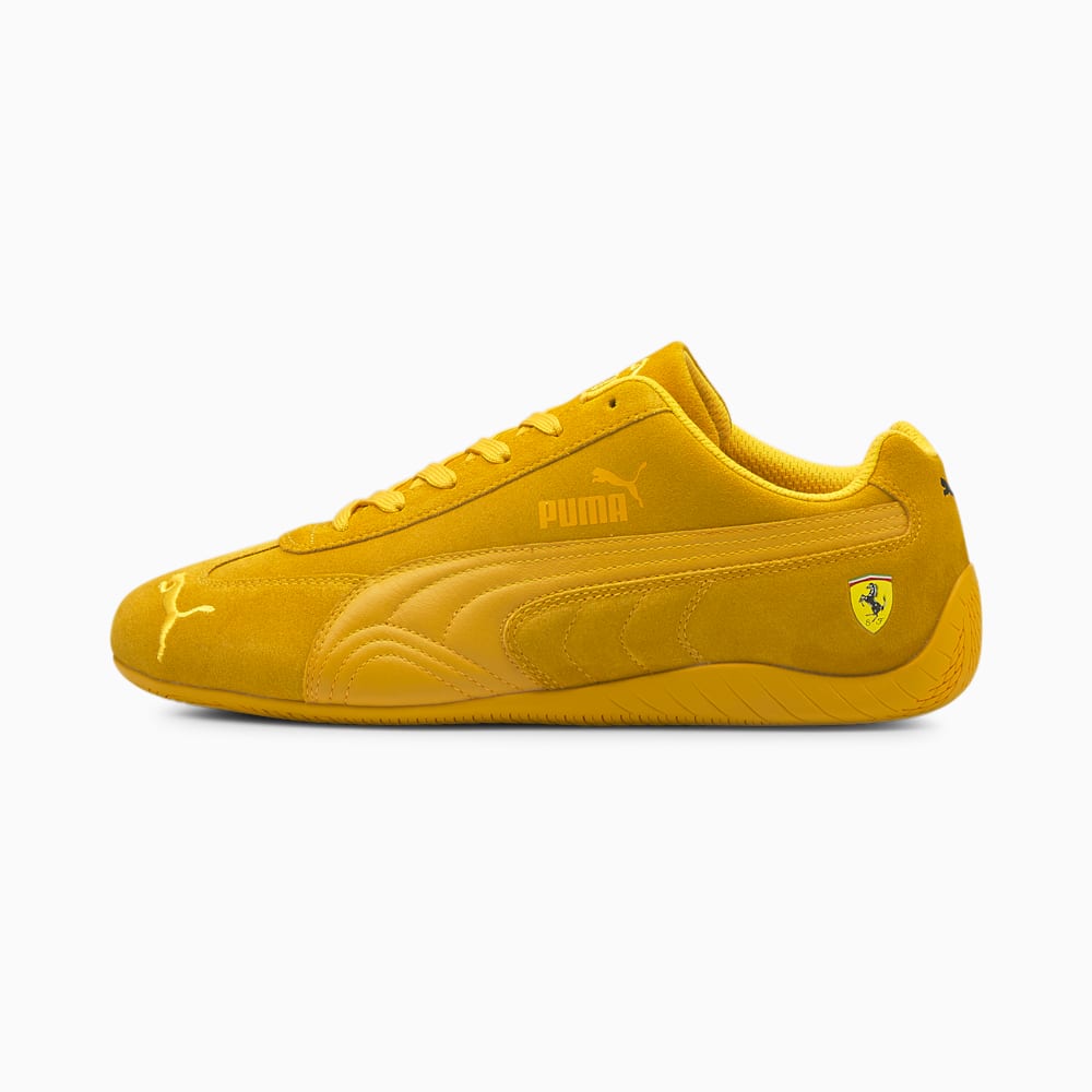 Puma Scuderia Ferrari Speedcat Mens Motorsport Shoes Yellow South Africa 5164073-GM