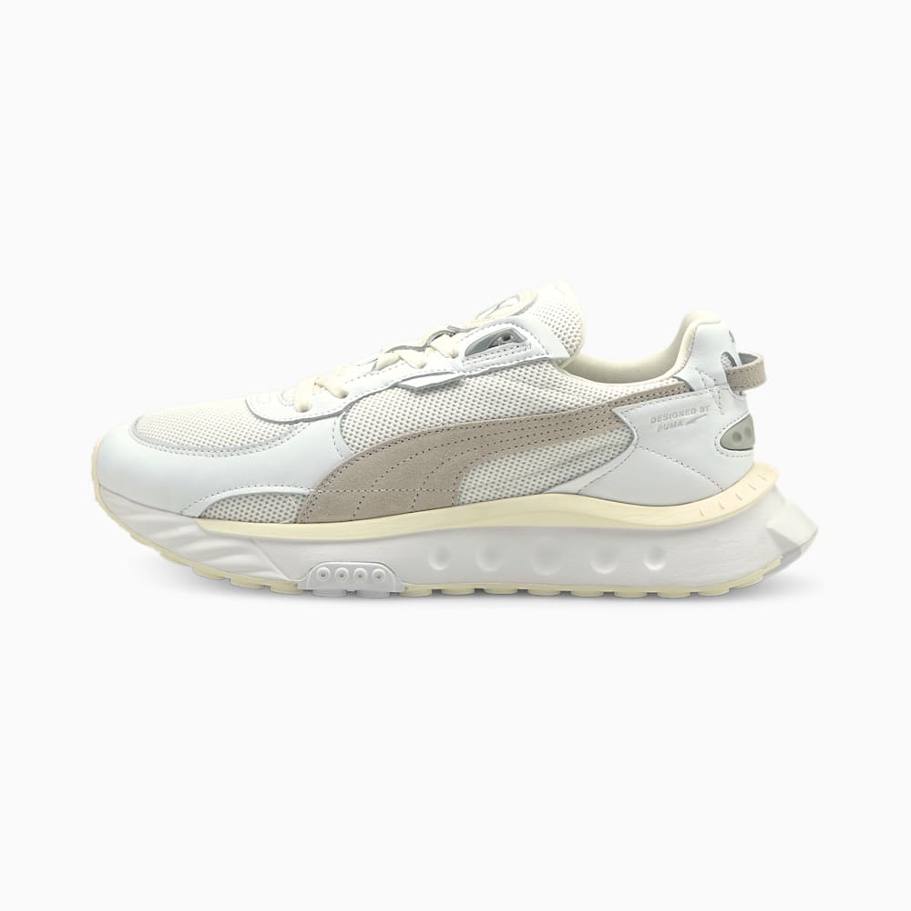 Puma Wild Rider Luxe Mens Sneakers Grey Purple/White South Africa 0473189-NO