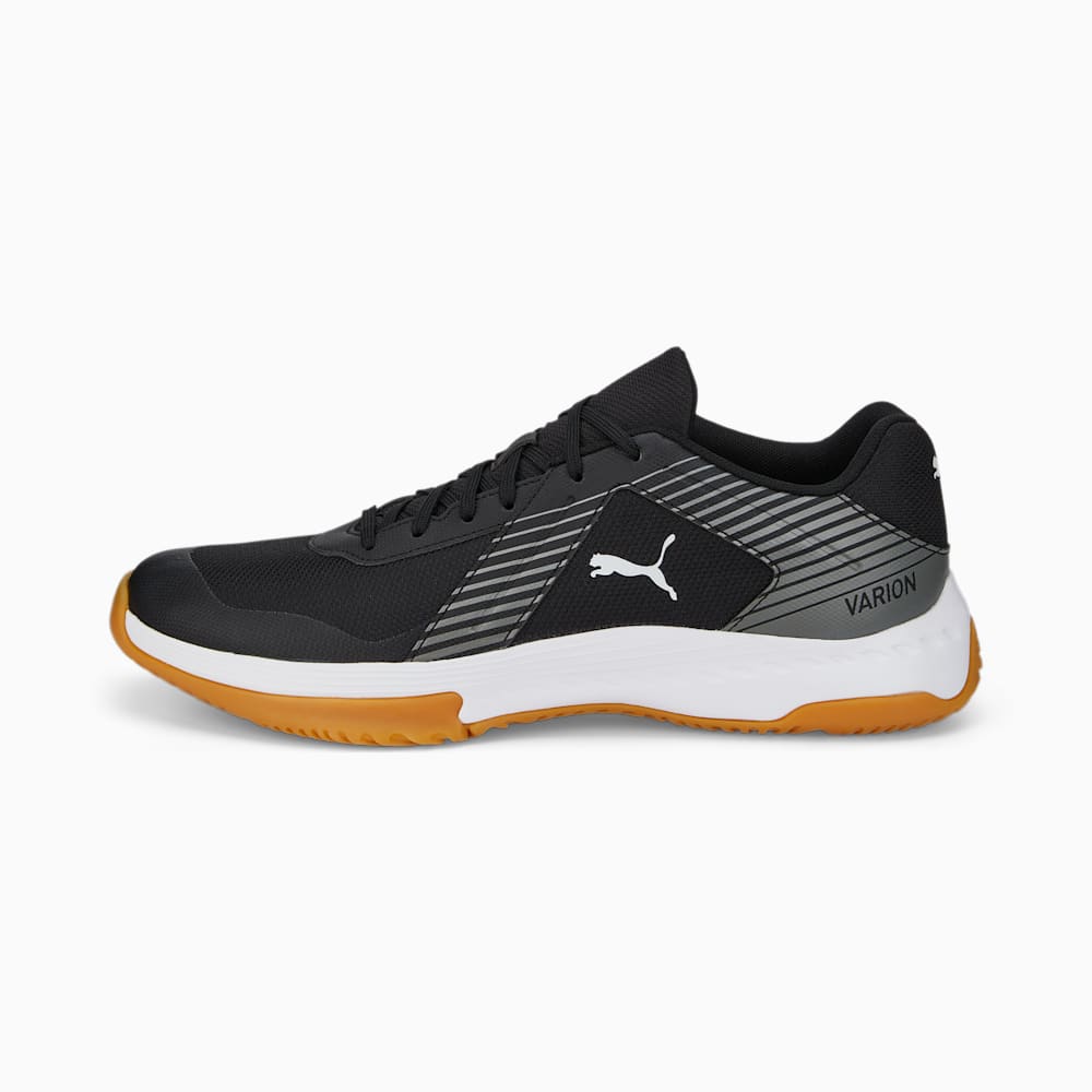 Puma Varion Indoor Womens Sports Shoes Black/Grey South Africa 8452910-DC