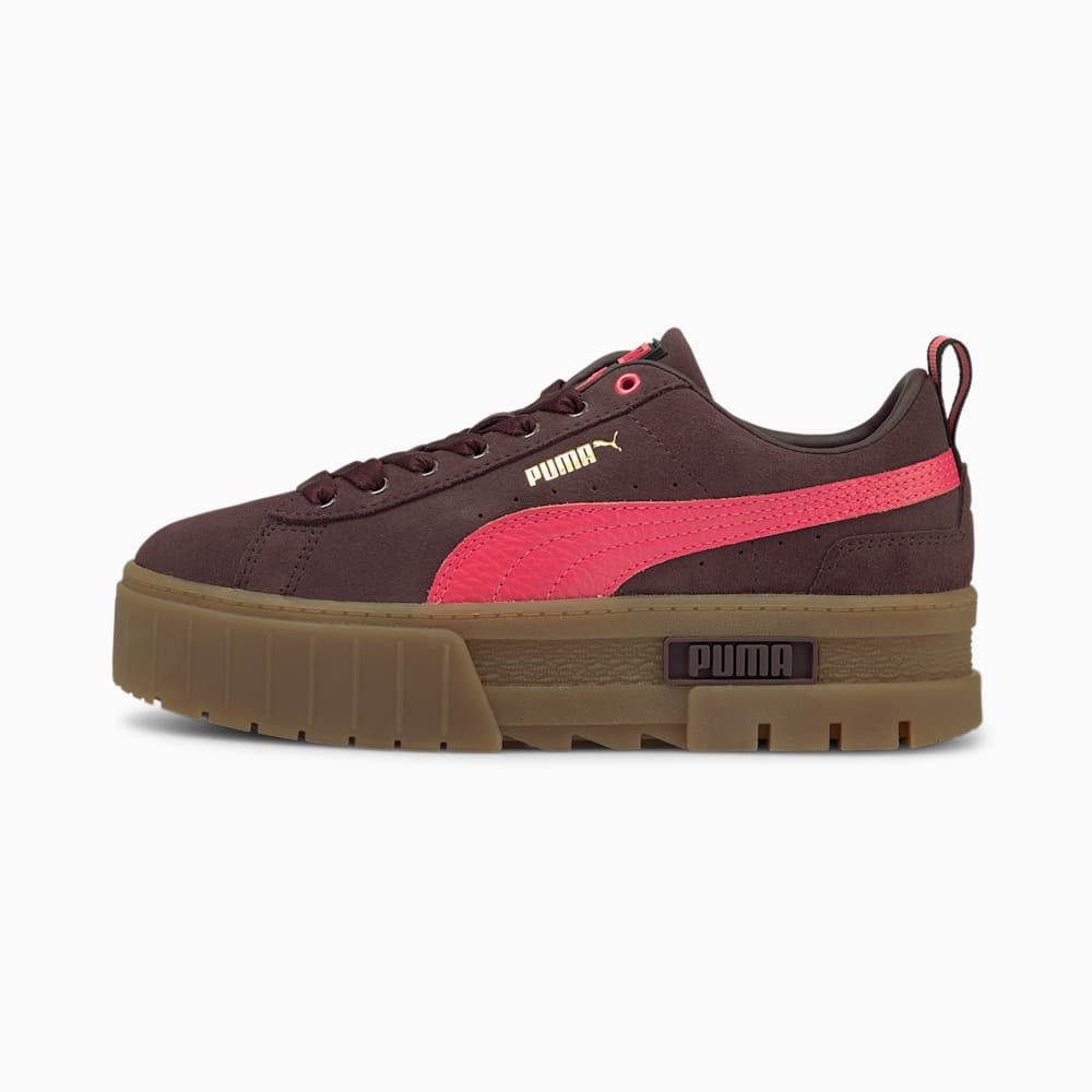 Puma Mayze Gum Womens Sneakers Brown/Red South Africa 0958264-TQ