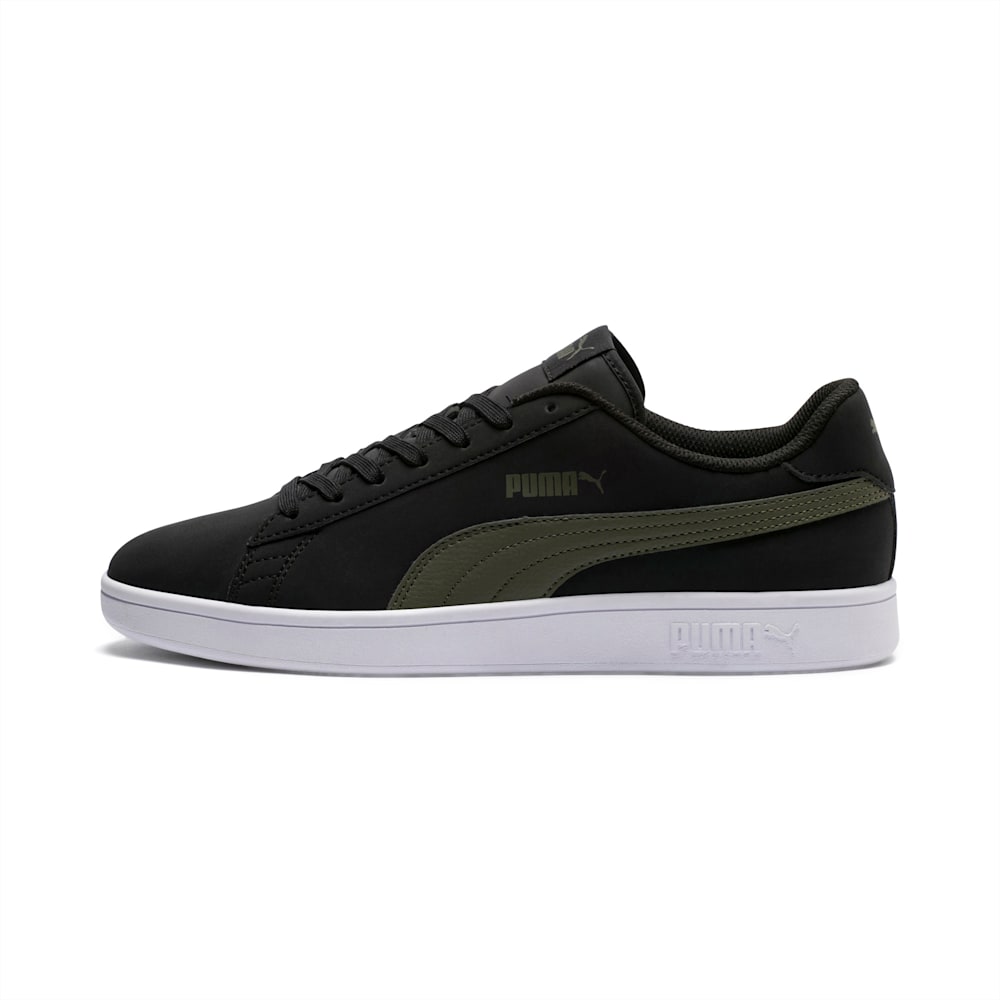 PUMA Smash v2 Buck Mens Sneakers Black South Africa 2634897-UK