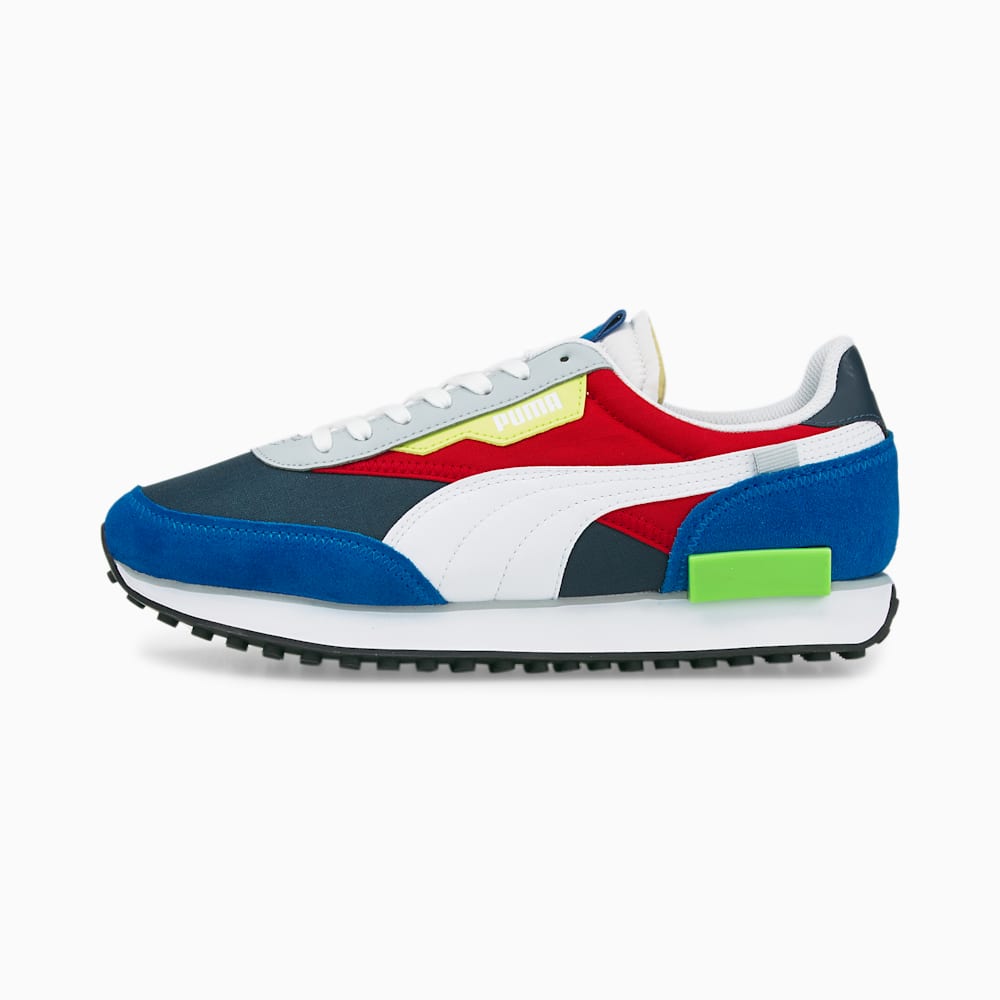 Puma Future Rider Play On Womens Sneakers Red/White/Blue South Africa 5128936-ES