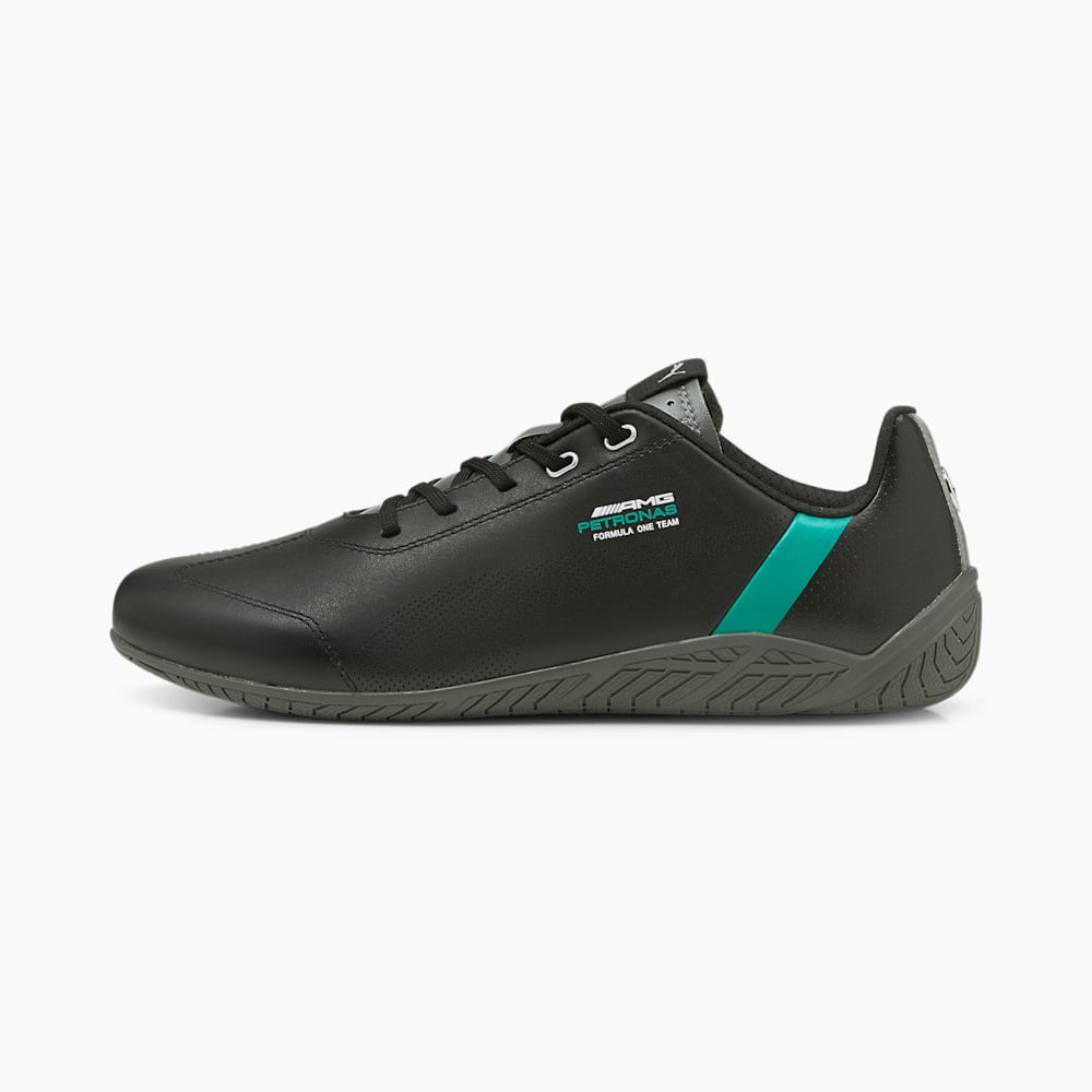 Puma Mercedes F1 Ridge Cat Mens Motorsport Shoes Black/Green South Africa 8352769-EQ