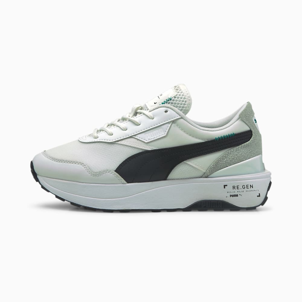 Puma Cruise Rider RE.GEN Womens Sneakers White/Black South Africa 4607283-CT
