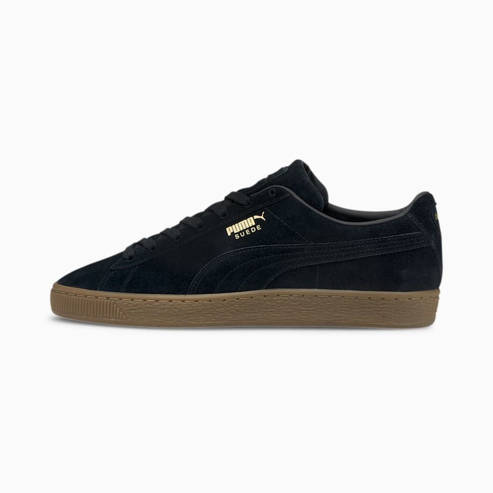 Puma Suede Gum Womens Sneakers Black South Africa 2765301-DF