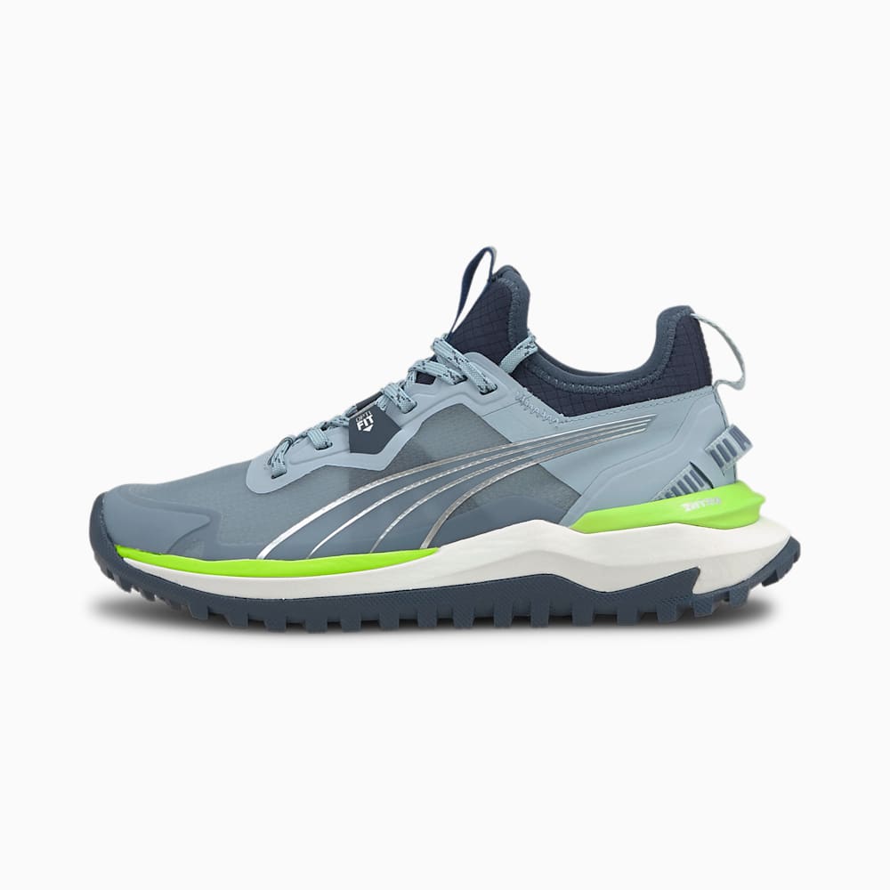 Puma Voyage Nitro Womens Running Shoes Blue/Metal Silver South Africa 8125307-RS