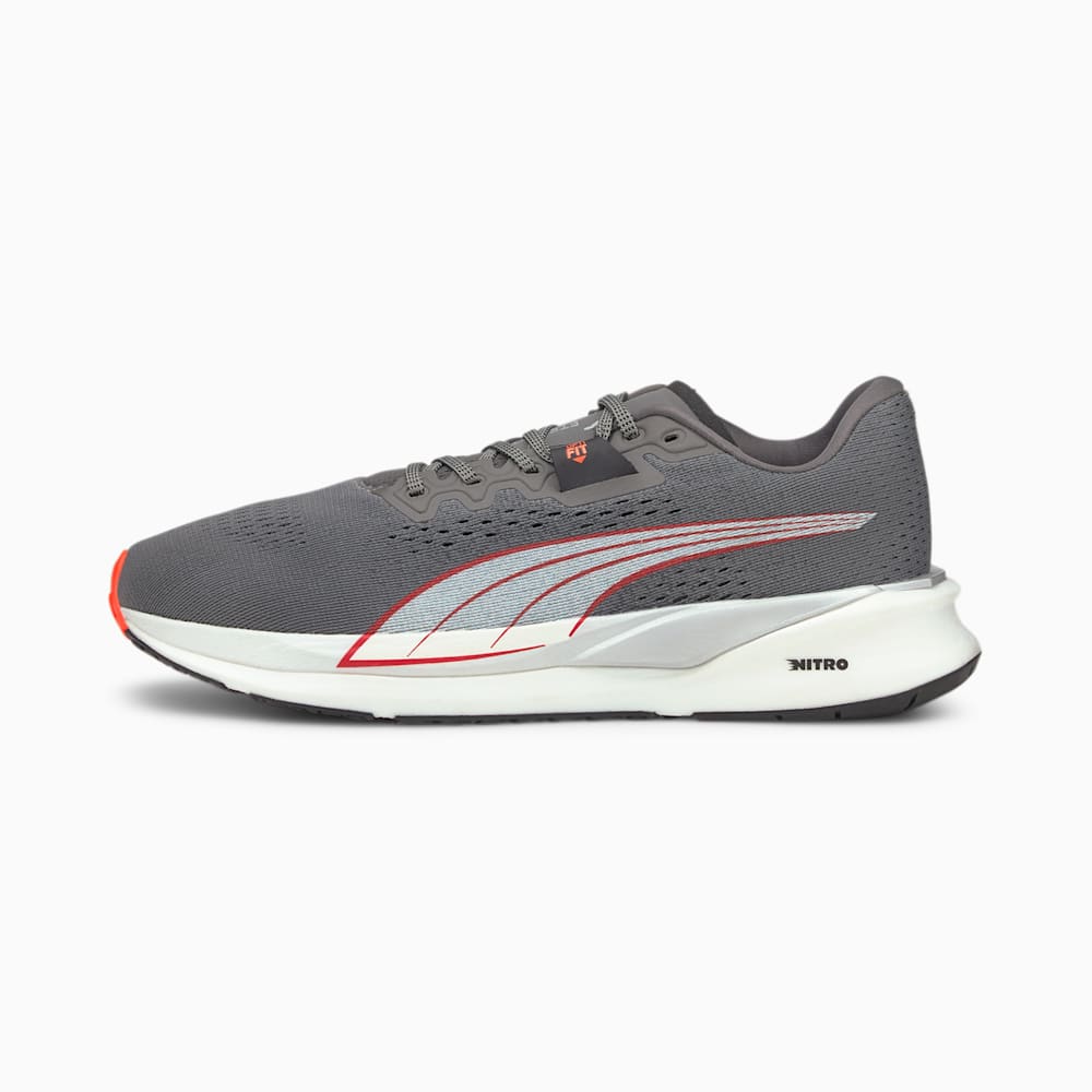 Puma Eternity Nitro Mens Running Shoes Grey/White/Orange South Africa 0271594-TL