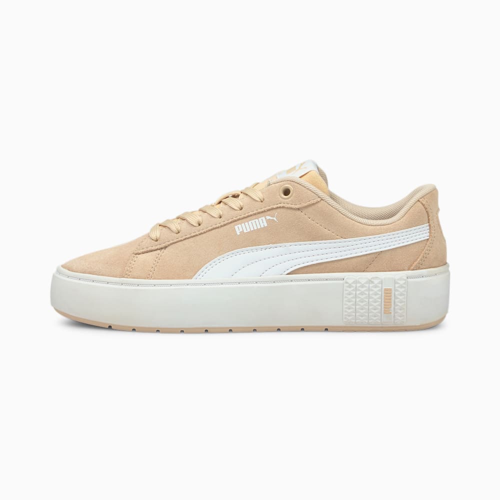Puma Smash Platform v2 SD Womens Sneakers Khaki/White South Africa 0843269-UN