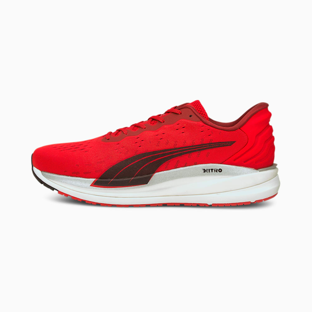 Puma Magnify Nitro Mens Running Shoes Red/Black South Africa 1593204-EO