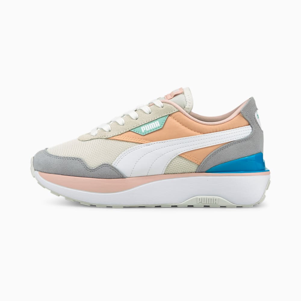 Puma Cruise Rider Womens Sneakers White/Grey/Pink South Africa 5690732-OH