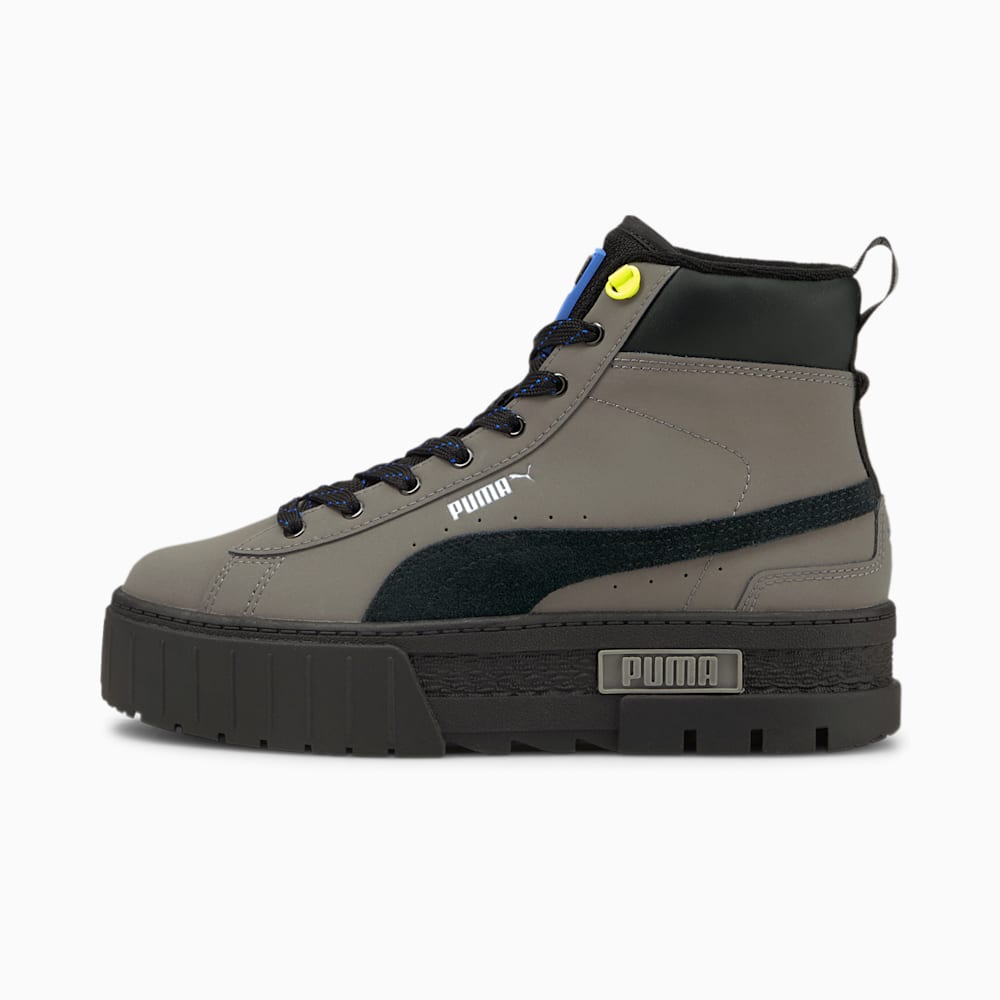 Puma Mayze Mid WTR Womens Chelsea Boots Grey/Black South Africa 0894723-LR