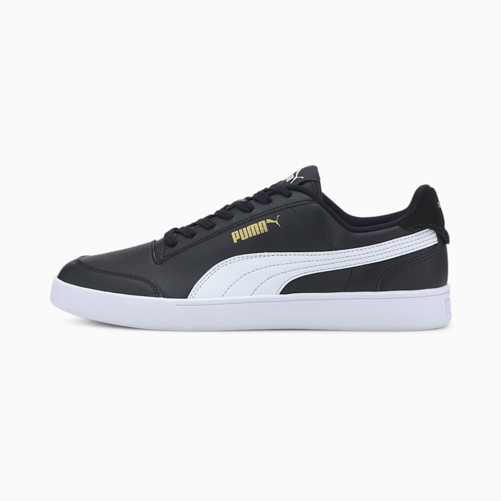 PUMA Shuffle Mens Sneakers Black/White/Gold South Africa 6079523-WV