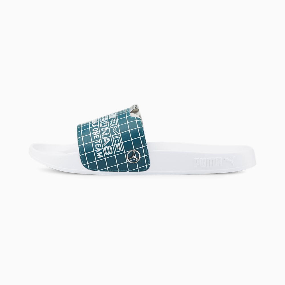 Puma Mercedes F1 Leadcat 2.0 Mens Slides White/Blue Coral South Africa 6970814-OY